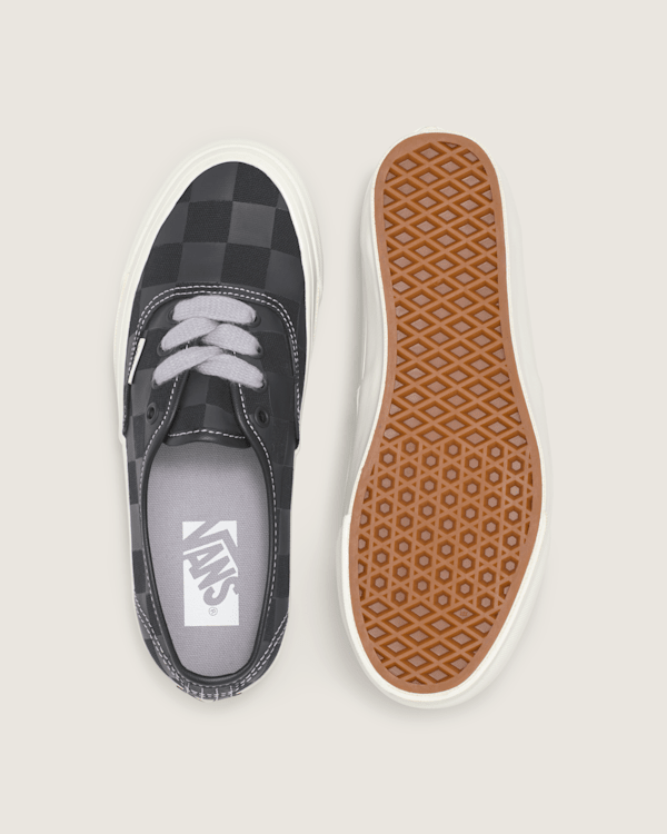 Premium Authentic Checkerboard Shoe in Black | Vans