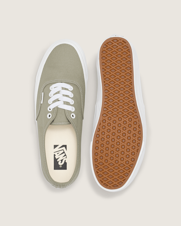 Premium Authentic Shoe in Eucalyptus Beige | Vans