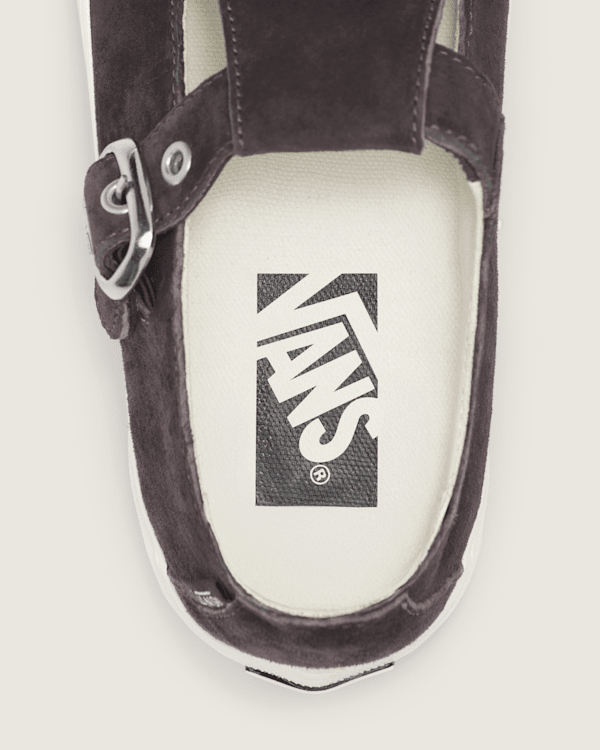 Premium Mary Jane Suede Shoe in Chocolate Plum Brown | Vans