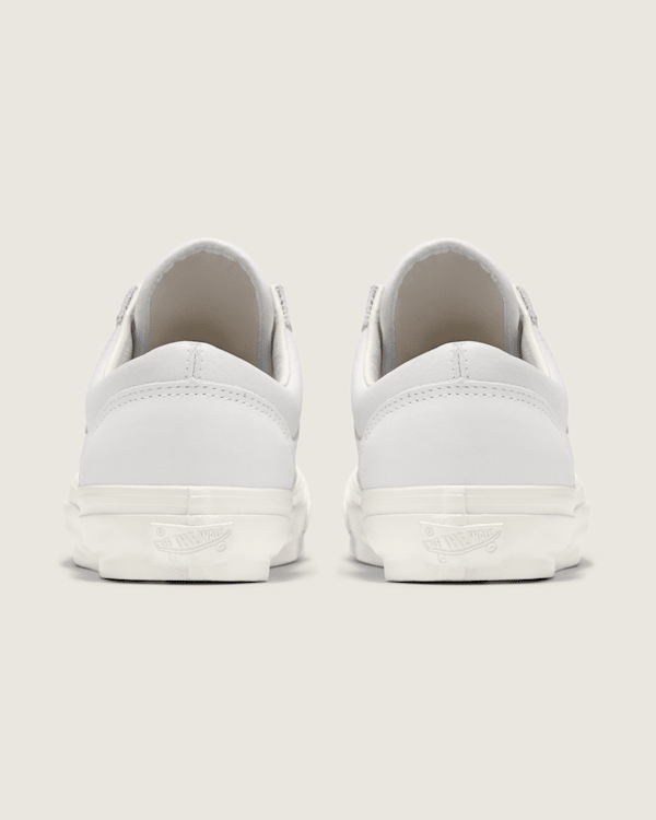 Premium Old Skool Leather Shoe in White | Vans