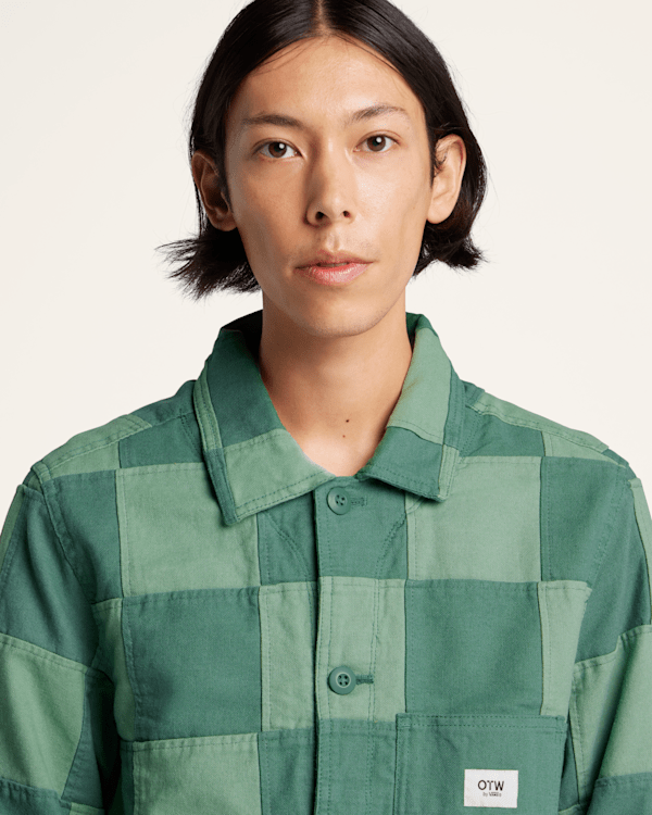 OTW Patchwork Drill Chore Coat