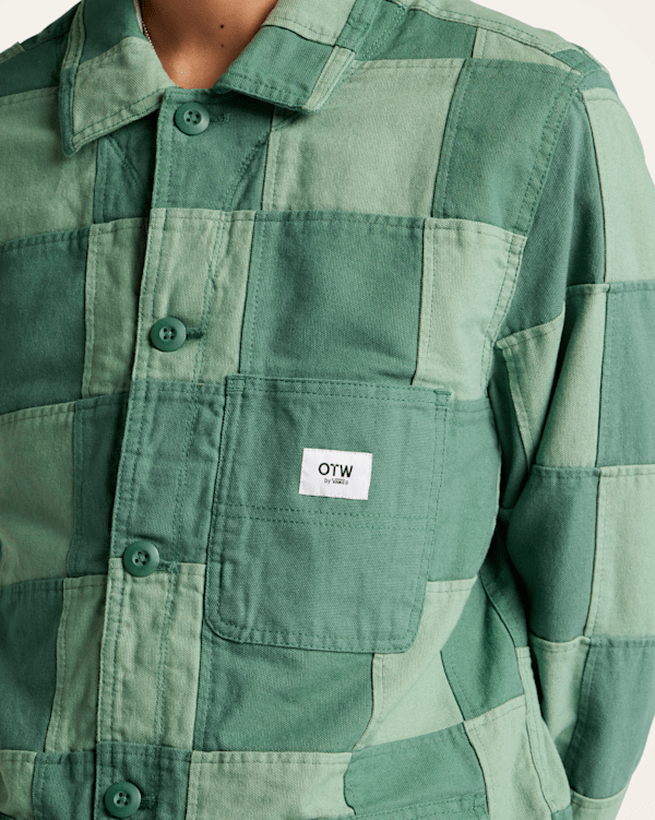 OTW Patchwork Drill Chore Coat