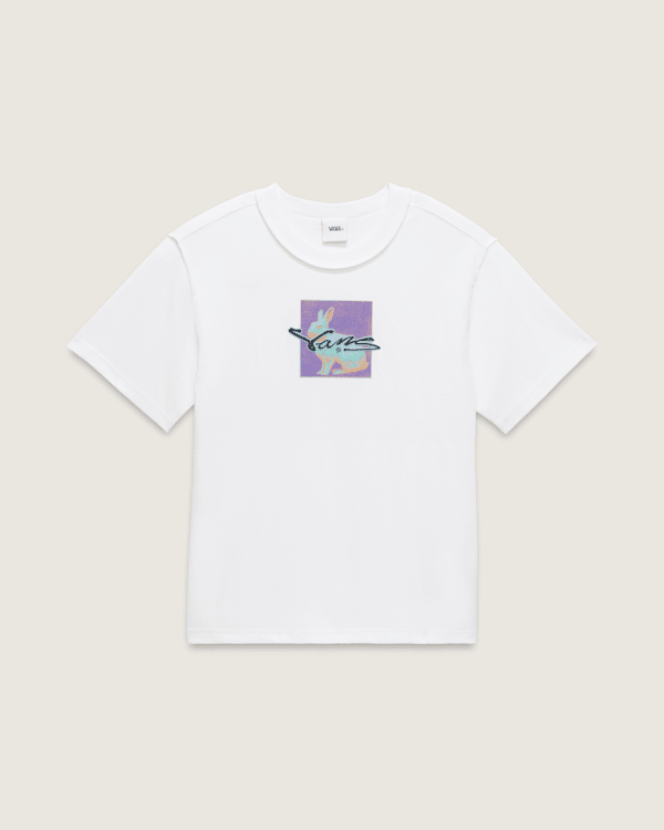 Premium Short Sleeve T-Shirt in White | Vans