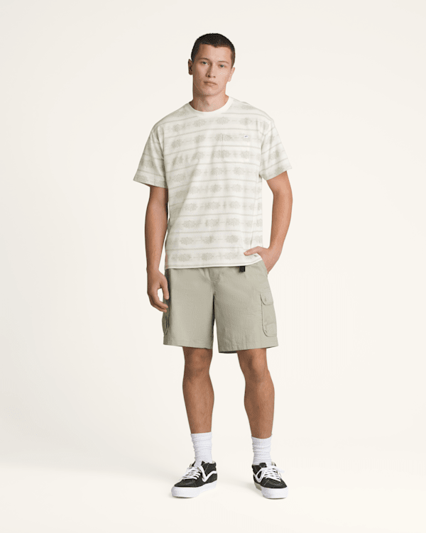 Premium Shorebreak Short Sleeve Shirt in Marshmallow White