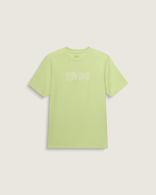 Kids Daisy Break T-Shirt in Shadow Lime Green | Vans