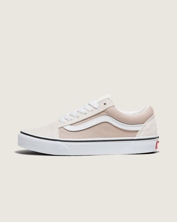 Old Skool Shoe in Marshmallow White Mushroom Beige Vans