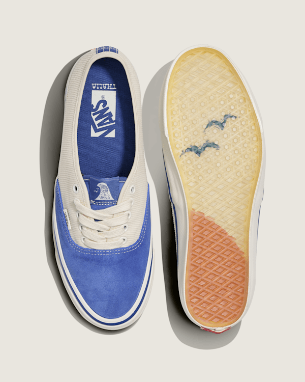 Vans X Thalia Surf Authentic Shoe in Blue / Marshmallow