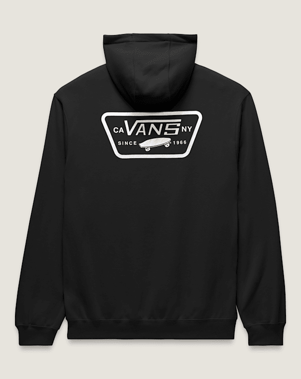 Full Patch Pullover Hoodie en Black | Vans CA