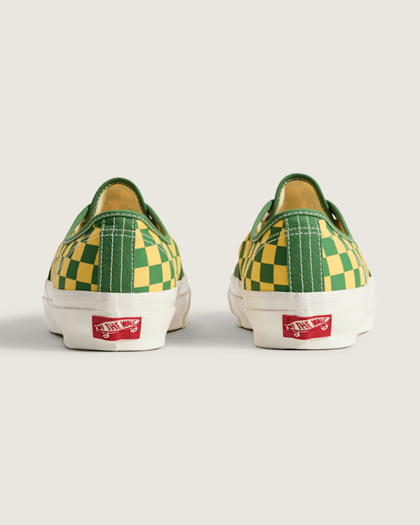 【VANS】 PREMIUM CHECKERBOARD AUTHENTIC 44 ★ GREEN & BLACK vans-lx-authentic-44-