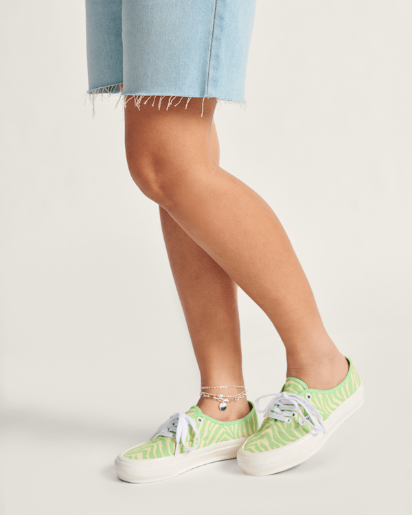 国内配送 VANS PREMIUM AUTHENTIC 44 ZEBRA PISTACHIO LX Authentic 44 'Pistachio Zebra'