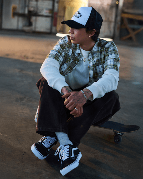 Vans Old Skool Skate Shoe - Black | JourneysCanada