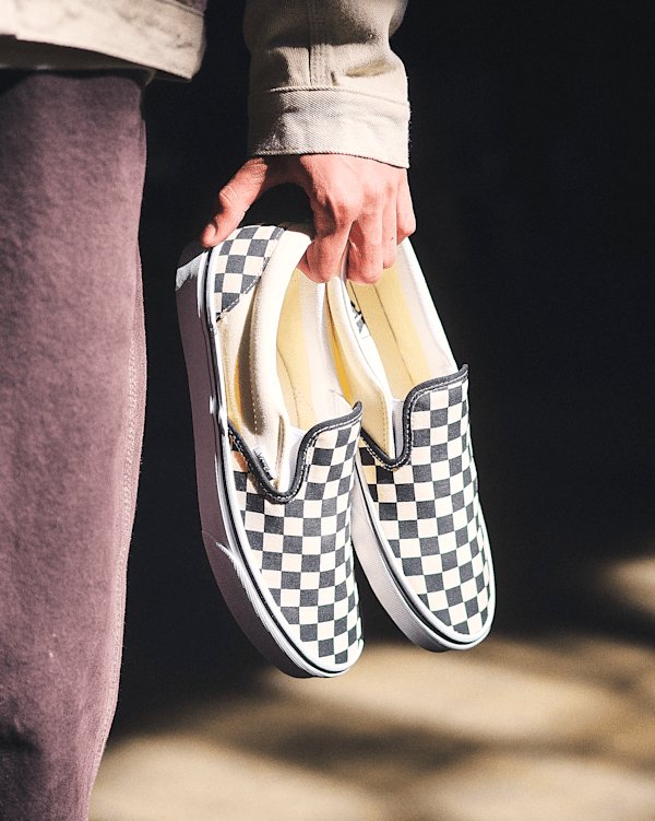 Vans | Classic Checkerboard Slip-On Black/White Shoe