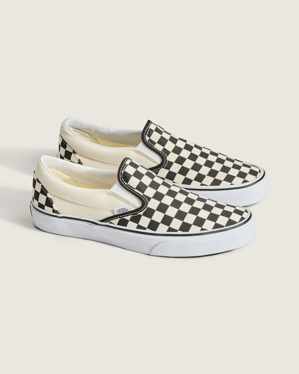 国内配送 VANS SLIP ON LITE BLACK /WHITE CHECKER Vans | Classic Checkerboard Slip-On Black/White Shoe