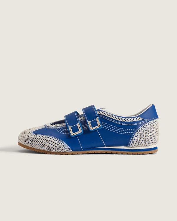 【Vans】★メリージェーン★ Premium Mary Jane Super LowPro Premium Mary Jane Super LowPro Shoe in Blue / Marshmallow