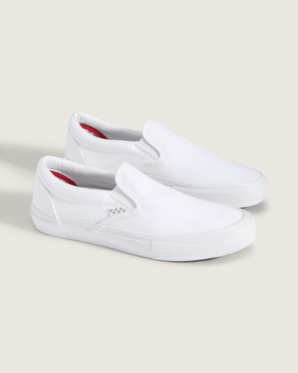 Vans | Skate Slip-On True White Skate Shoe