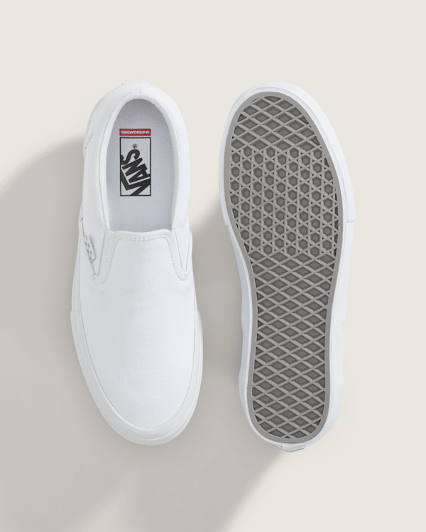 Vans | Skate Slip-On True White Skate Shoe