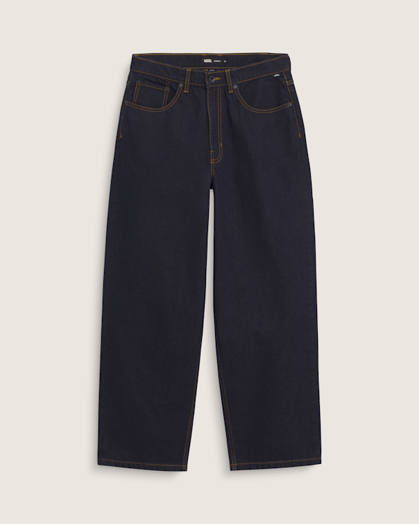 Check-5 Baggy Denim Pants in Dark Rinse Blue | Vans