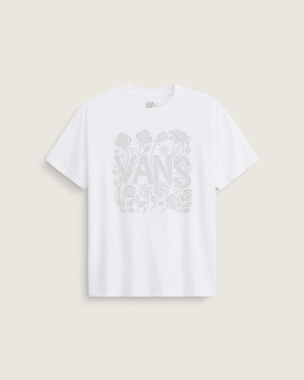 Floral Dreams T-Shirt in Blanc De Blanc White | Vans