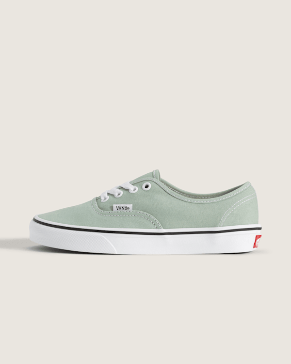 スニーカー ^VANS^ Musinsa Exclusive Authentic Nylon Green True White VN Authentic Shoe in Grey Mint Green | Vans
