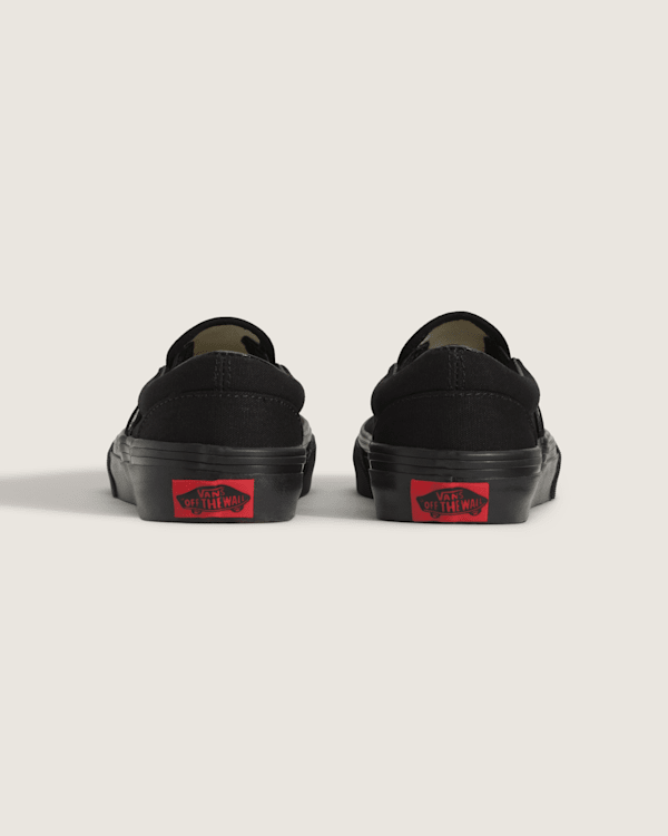 Vans Kids Classic Slip-On Black/Black Shoes