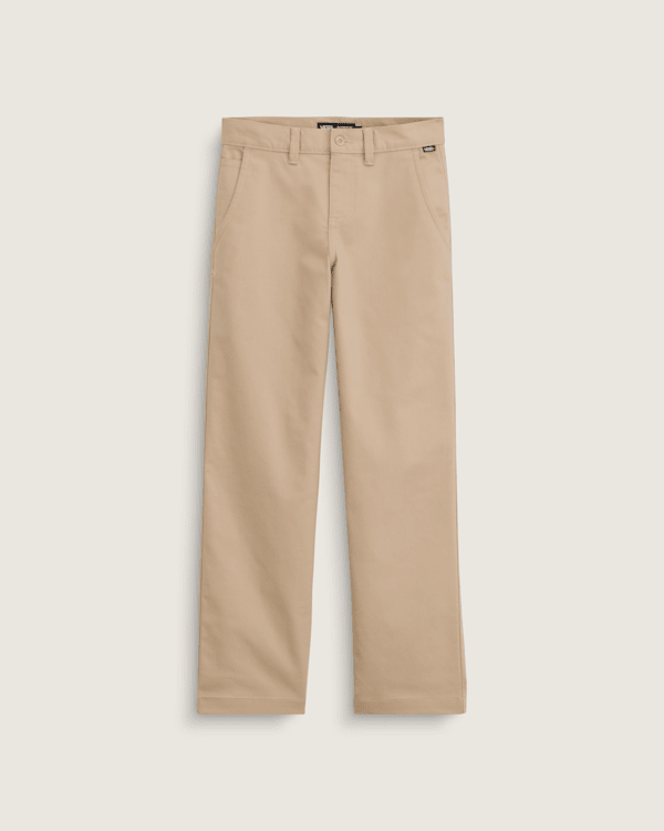 Big Kids Authentic Chino Loose Pants in Incense Brown | Vans