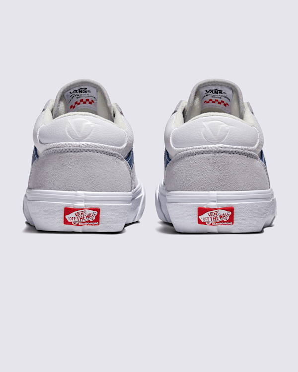 VANS★ROWAN★兼用★CANVAS WHITE/GREY Vans Rowan in Chalk Grey – 818 Skate