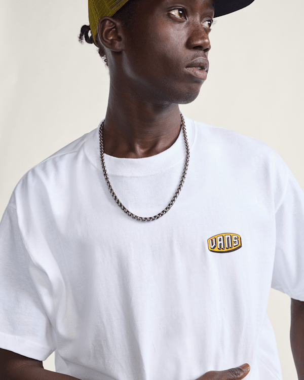 Raised Up T-Shirt in White | Vans