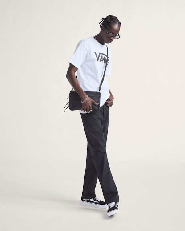 Authentic Chino Relaxed Pants in Black | Vans