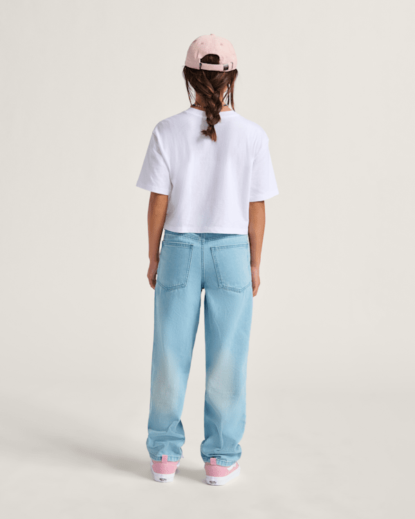 Kids Sirelle Denim Puddle Pants