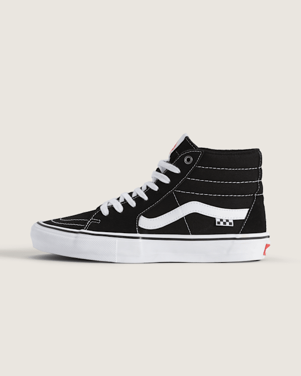素晴らしい価格 Vans | Skate Sk8-Hi Black/White Skate Shoe 靴