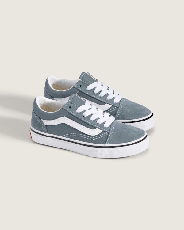 Little Kids Old Skool Shoe in Stormy Weather Blue | Vans