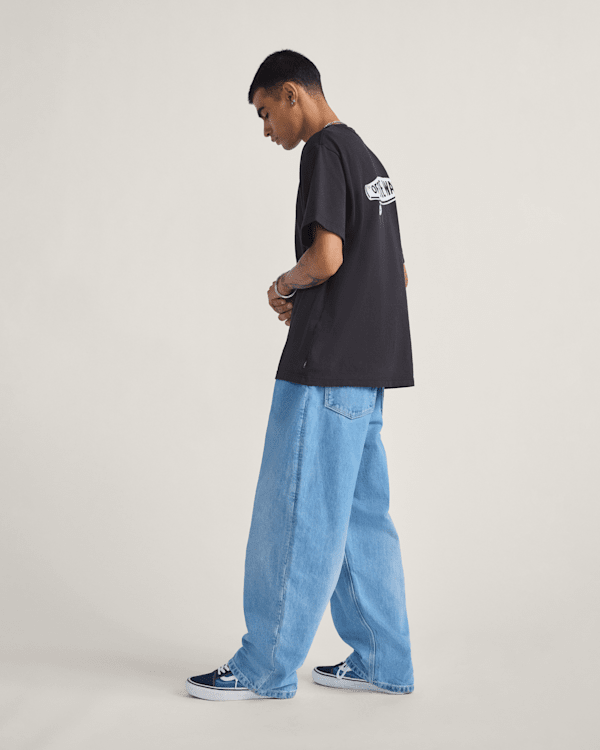 Premium 5 Pocket Denim Pant in Light Stonewash Blue | Vans