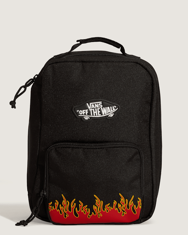 Old Skool Lunch Bag en Black / Flame Red | Vans CA display picture 1