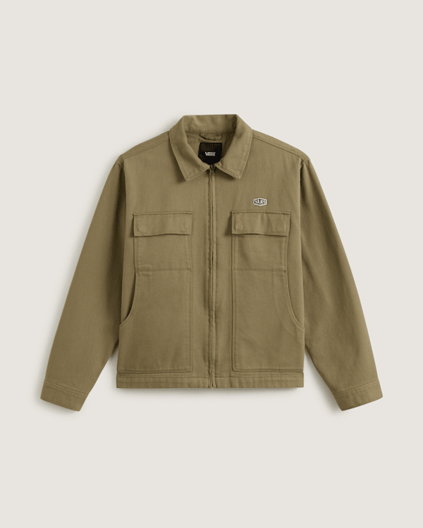 Mcavoy Station Jacket in Bay Leaf Green | Vans
