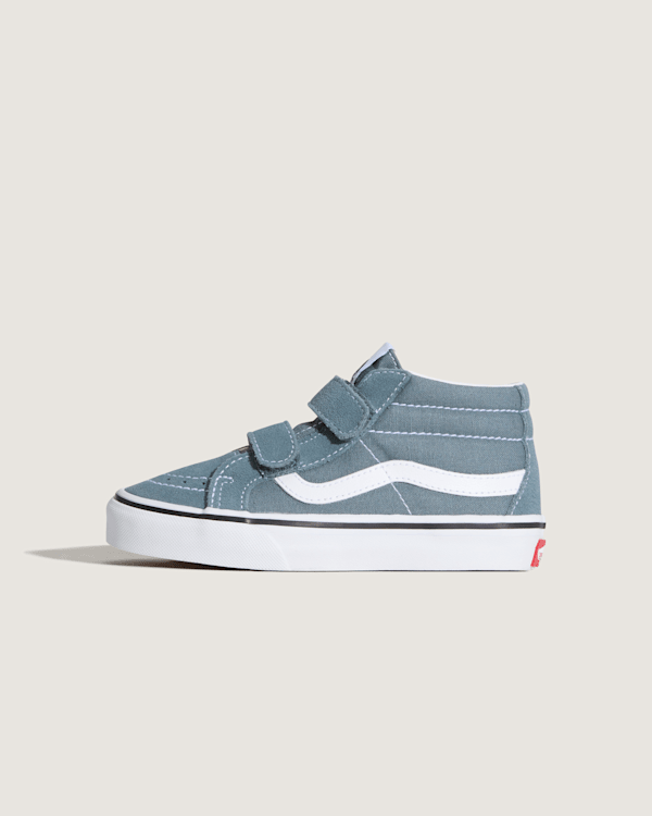 Little Kids SK8-Mid V Shoe in Stormy Weather Blue | Vans display picture 2