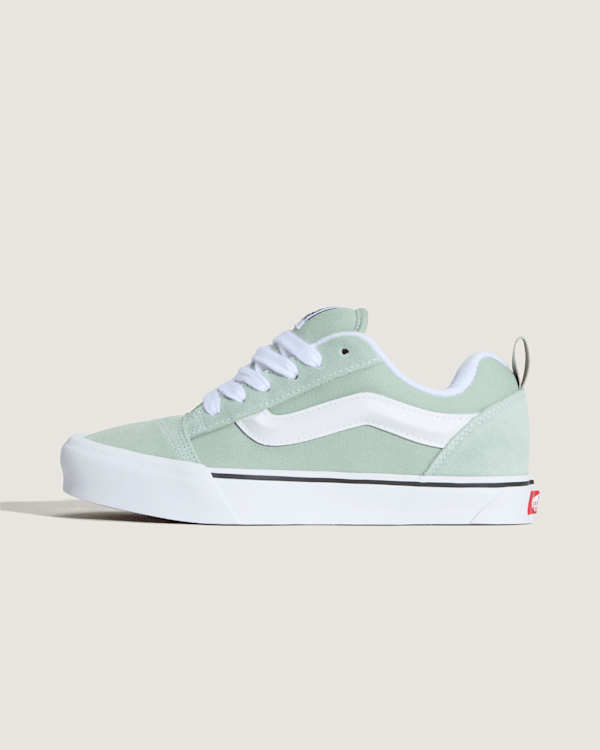 VANS★KNU SKOOL★兼用★GREEN/TRUE WHITE Little Kids Knu Skool Shoe in Marshmallow White / Green | Vans