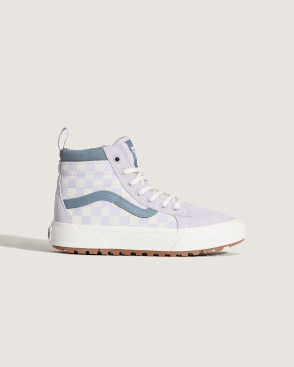 miページ Little Kids Sk8-Hi Water Resistant Checkerboard Shoe in