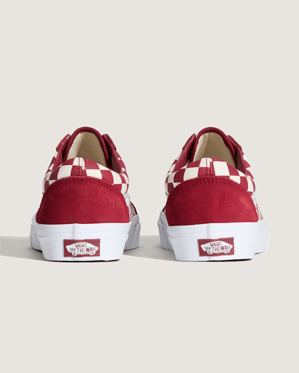 Old Skool Checkerboard Shoe in Checkerboard Red | Vans