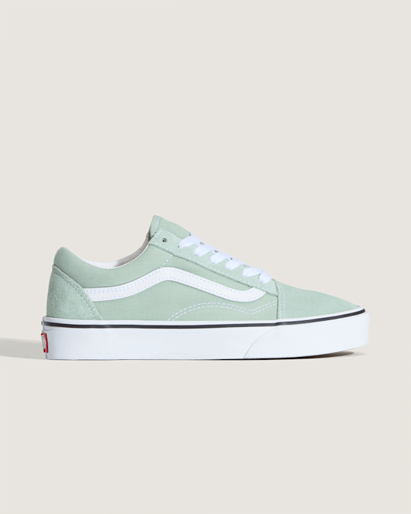 Old Skool Shoe in Grey Olive Green | Vans