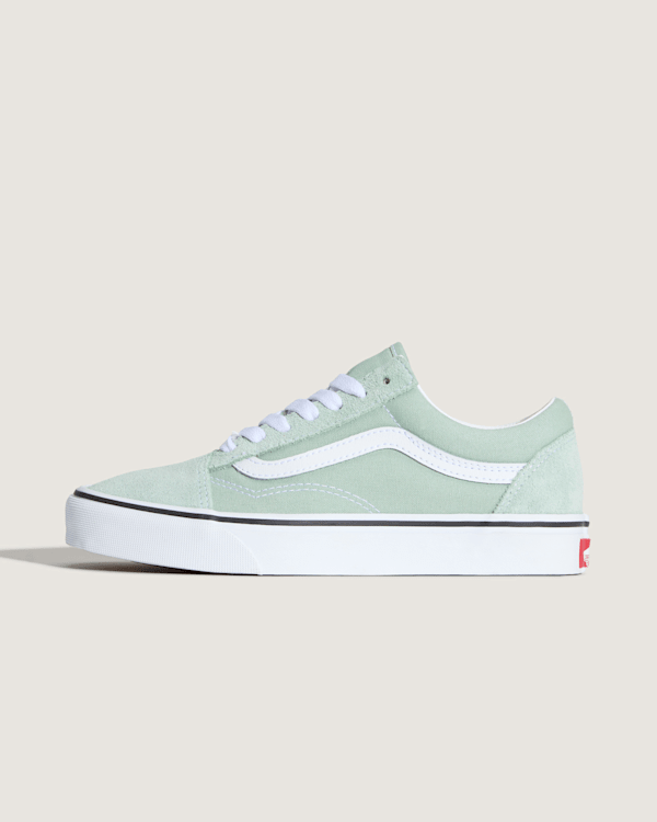 Old Skool Shoe in Grey Mint Green | Vans