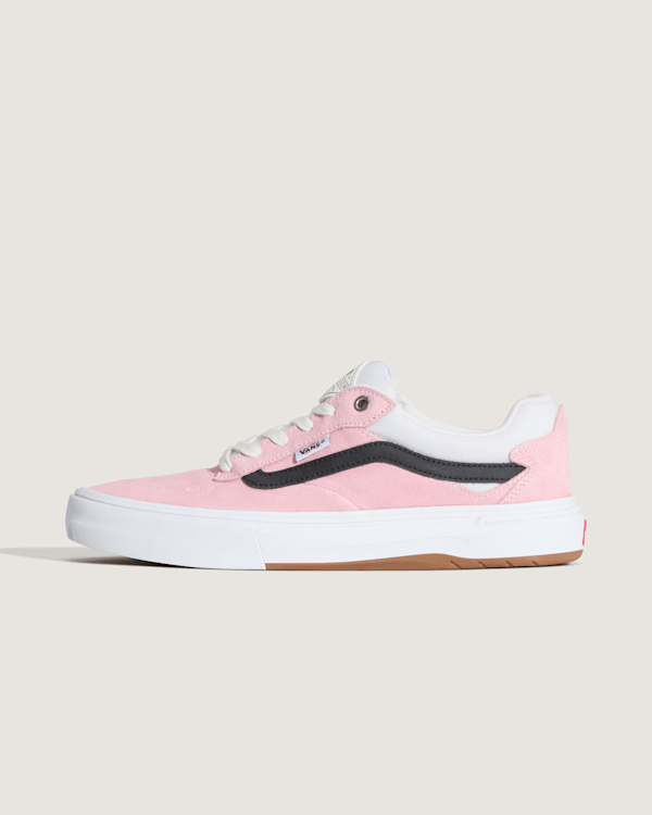 Skate Kyle Walker Wafflecup Shoe in Pink Vans