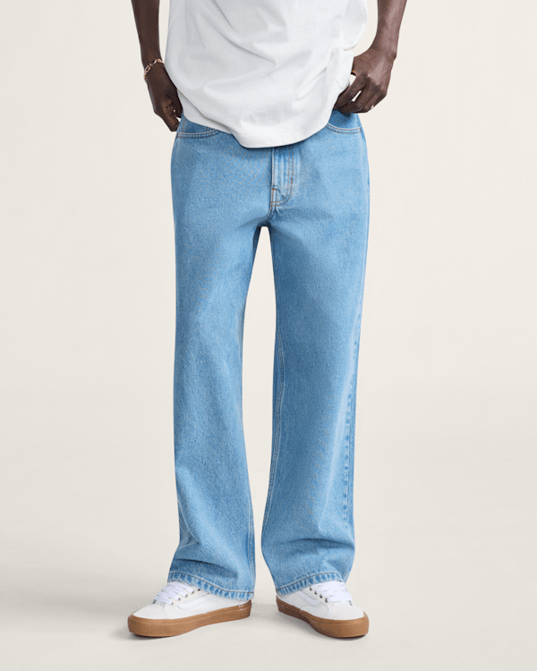 Check-5 Baggy Denim Pants