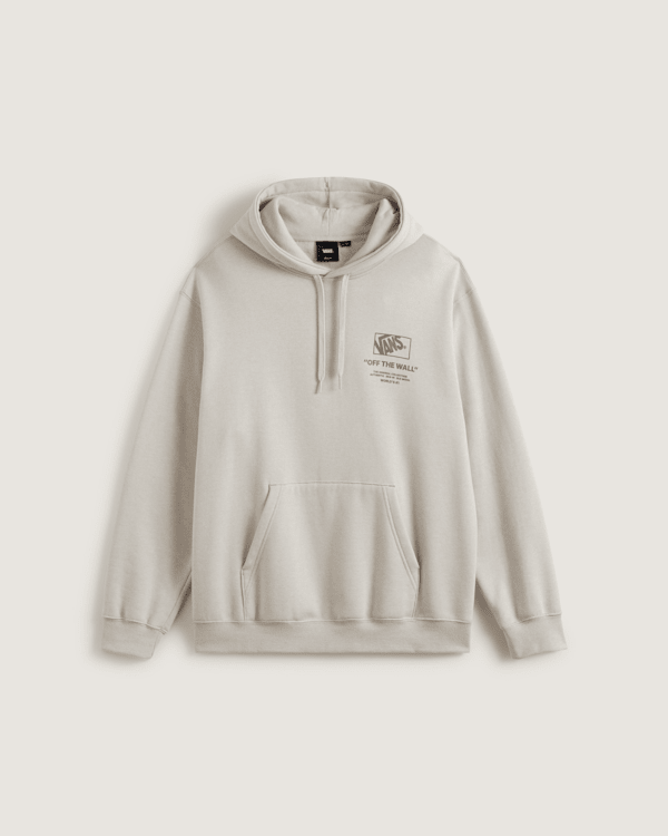 Stockpile Pullover Hoodie in Taupe Mist Beige Vans