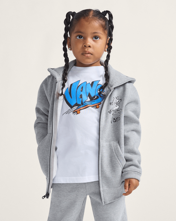 Little Kids Sk8 Posse Zip Hoodie