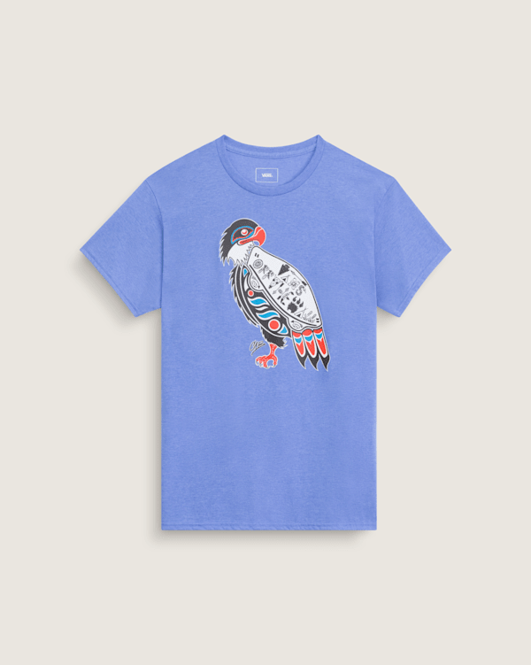 Van Doren Approved X All Nations T-Shirt in Blue | Vans