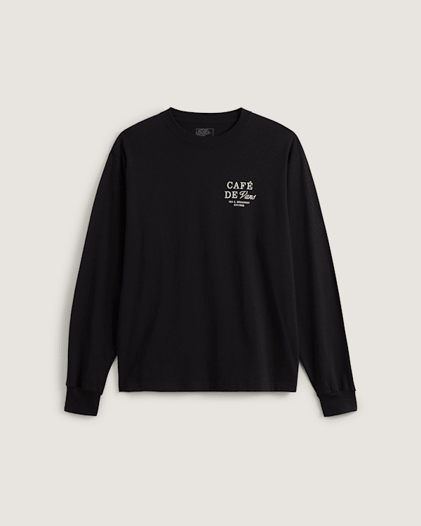 Cafe Vans Long Sleeve T-Shirt | Vans US