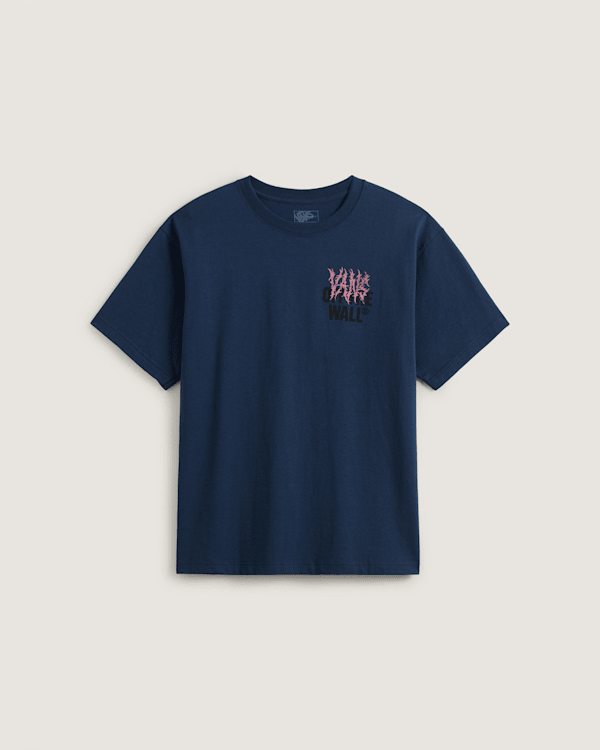 Metal Wall T-Shirt in Navy Blue | Vans