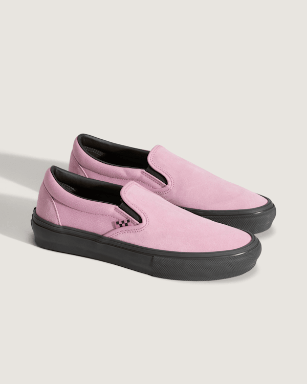 Skate Slip-On Shoe in Pink / Black | Vans