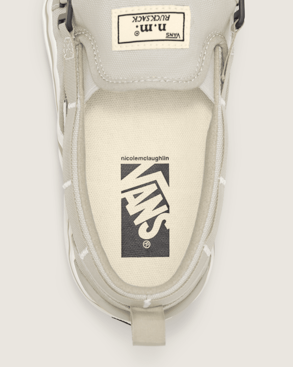 Vans X Nicole McLaughlin Rucksack Slip-On Shoe in Tan Brown