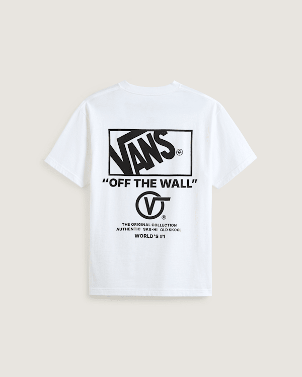 国内配送 VANS RAMEN TEE WHITE VANS and JAPAN CULTURE RAMEN Short Sleeve T-Shirt white